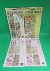 Rebecca Sower Mini FRESH CUTS Cut-Out Embellishments EK 4 Packs Of 5 Sheets Lot