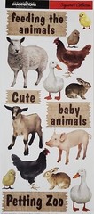 *YOU CHOOSE* Jolee’s/Others – FARM ANIMALS/PETTING ZOO Stickers