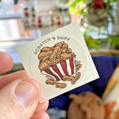 Vintage Sticker Lot Of 3 80s 3M Scratch And Sniff: Still Stinky When Scratched!
