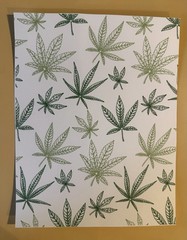43 Pcs 420 themed junk journal/scrapbooking kit