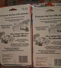 Vintage 1998 CatDog Stickers Nickelodeon Cartoons 2 sealed pks, 4 sheets