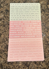 Echo Park FARMHOUSE MARKET Sticker Book 16 Pages Icons Letters Words Phrases