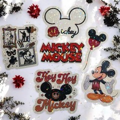 Sticker Pack | Mickey Mouse | Clear Or Holographic