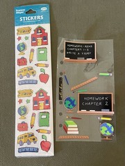 Vintage 90s-2000s Scrapbooking Stickers Lot: School/Animals/Disney/Sports/Baby