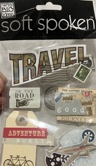 MAMBI Travel Soft Spoken Dimensional Embellishments
