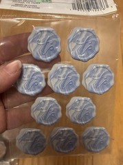 Recollections Monogram Stickers Letters S R E M A H P K B T Junk Journal Lot