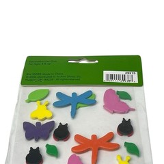 Vintage 2006 Busy Kids Camp Insects Crafts Art 3D Foam Stickers NEW Sealed