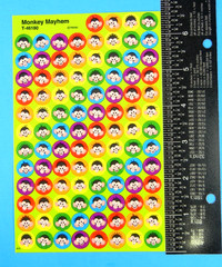 Trend Monkey Mayhem Sticker Sheet