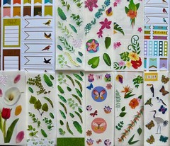 399+ Bird botanical nature stickers for scrapbooking paper crafts decals vinyl +