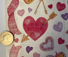 BE MINE Stickers(36pc)Frances Meyer•Valentine’s Day•Hearts •Bows•Card Making•