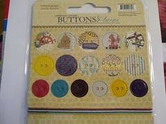 NEW Webster’s Pages Buttons & Twine YACHT CLUB Chipboard Buttons CB03