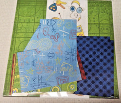 Creative Memories Power Pallet Primary High School Kit Stickers Paper Mat