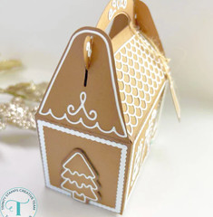 Trinity Stamps Treat Box and Gingerbread House Add-On Bundle of 2 Dies