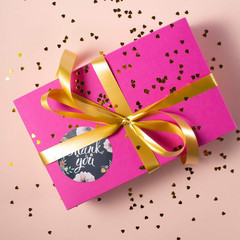 500 Pcs 2 Inch Thank You Stickers, Thank You Stickers Roll, Thank You Labels for