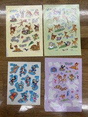 Lot Of Disney Pixar Stickers Winnie Mickey Dalmations Buzz Hallmark Sandylion