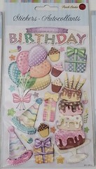 *YOU CHOOSE* Jolee’s/Others HAPPY BIRTHDAY Party Dimensional/Non-Dimen. Stickers