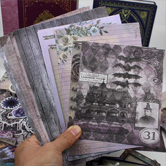 Ultimate Vintage Scrapbook Supplies & Junk Journal Kit – A6 Retro Notebook, Aest