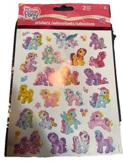 Sandylion My Little Pony stickers 2 Sheets 2005 Hasbro Out Of Print Brand New