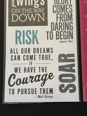 New Mambi Sticks COURAGE Stickers FLY COURAGE SOAR