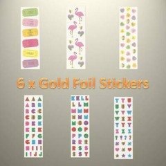 Mrs Grossman’s HELLO LOVE Super Sticker Pack – 21 Sticker Strips – 420+ Stickers