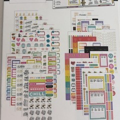 The Happy Planner Me & My Big Ideas Planner Stickers 1009 Pieces 2018 Used *READ
