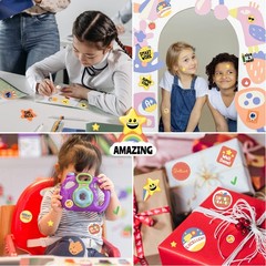 1000+ Piece Rewards Stickers for Students & Teachers – Cute Animal Motivation…