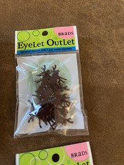 Eyelet Outlet Brads Lot of Hunting NEW 6 packs Card Making Scrapbooking Animals
