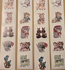 20 Cute Baby Animal Stickers/Easter Stickers/Spring Stickers/Spring Animal Label