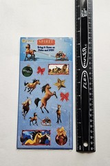 Vtg Sandylion Stickers NIP Spirit Stallion of the Cimarron Christmas Horses