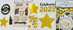 School Stickers Graduation boy girl sports yearbook classroom field day rewards