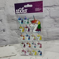 Glitter Stickers Lot Sticko Sandy Lion assorted