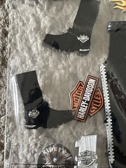 Harley Davidson Jolees Boutique 3D Sticker Collage Motorcycle Leather Crafts