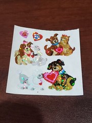 Sandylion 3 mod Cats Dogs Dinosaur Rabbits Bear Animal Picnic Bookmark Hearts