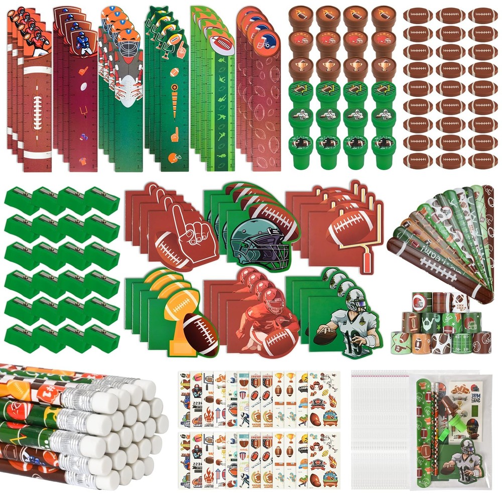 216Pcs Football Gifts Match Rewards Football Theme Birthday Supplies Team Gif…