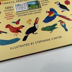 Creative Spark by Cupkin Bird Sticker Activity Book for Kids – 500+ Stickers NEW