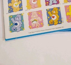 Vintage NOS 2003 Care Bears Stickers 3 PACKS (2 SHEETS EACH PACK)