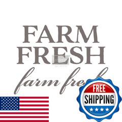 Prima Marketing Inc Prima Marketing Farm Fresh Redesign Transfer Charcoal