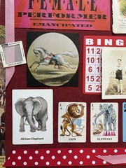 Circus Carnival Ephemera Lot Junk Journal scrapbooking 64 + pieces Kit Bundle
