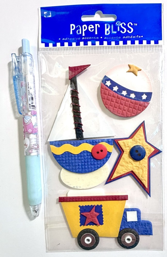 Kid’s Toys Paper Bliss Stickers Scrapbooking Card Journal Planner