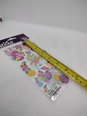 GLITTER FAIRY STICKERS BY STICKO – RETIRED SCRAPBOOKING STICKER