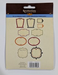 Halloween Die Cut Adhesive Labels Scrapbooking Stickers By Recollections RARE