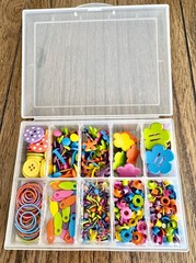 Scrapbook Card Craft Brad / Eyelet Embellishments & Hole / Eyelet Set Punch