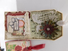 Junk Journal Ephemera Tag Set Handmade Journals Scrapbooking Diary Vtg Style D