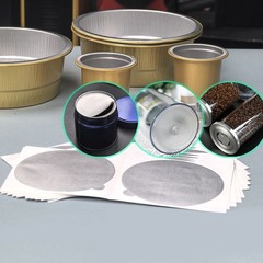 2-50PCS Aluminum Foil Seal Stickers Strong Self Adhesive Seal For Packaging