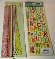 Large Scrapbooking Craft Lot (22) PINK! Christmas & Every Day Stickers, Die Cuts