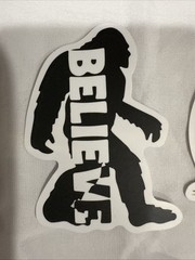 Lot of 10 Assorted Outdoor Bigfoot Sasquatch Yeti Swamp Ape Believe Stickers