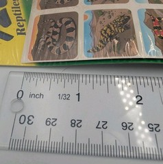 VINTAGE CARSON DELLOSA STICKERS 120 COUNT REPTILES FOR TEACHERS FACTORY SEALED