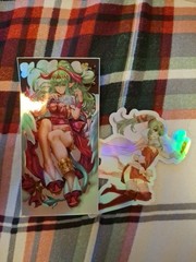Tiki Nintendo Fire Emblem Awakening holographic sticker 3x3In Lot x2
