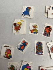 HUGE Lot Vintage 80’s Stickers ~ Qty 72 Stickers Made In Taiwan