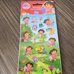 Vtg Sandylion 2 packs – Nick Jr DORA THE EXPLORER Cartoon Stickers 4 Sheets